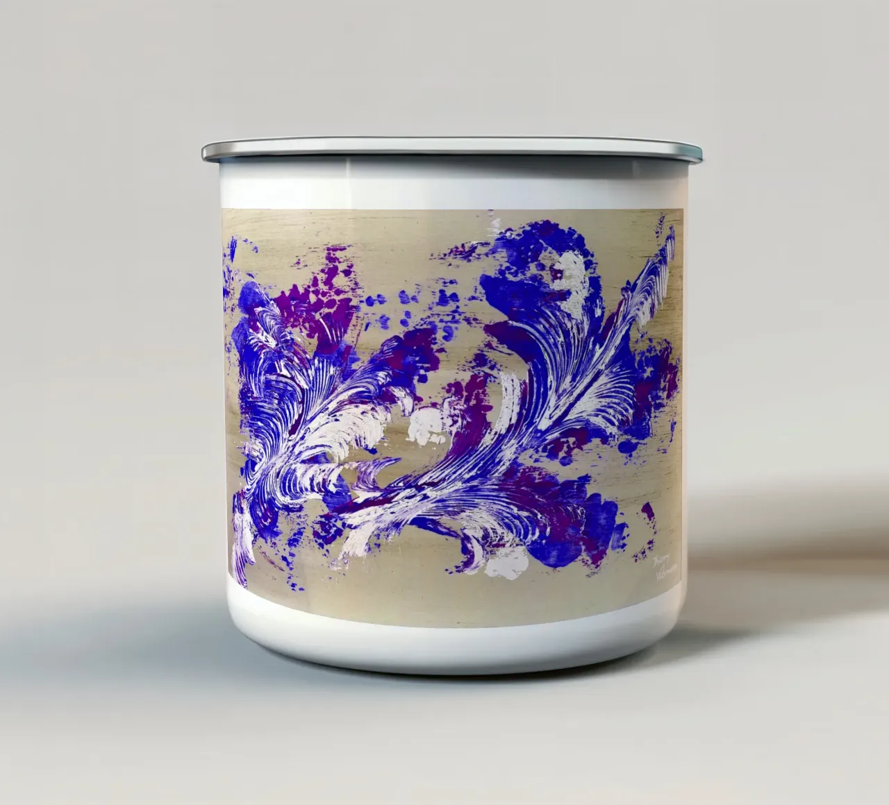 IDEAL GIFT 128 invers. tazza in smalto da Little treasures for your home