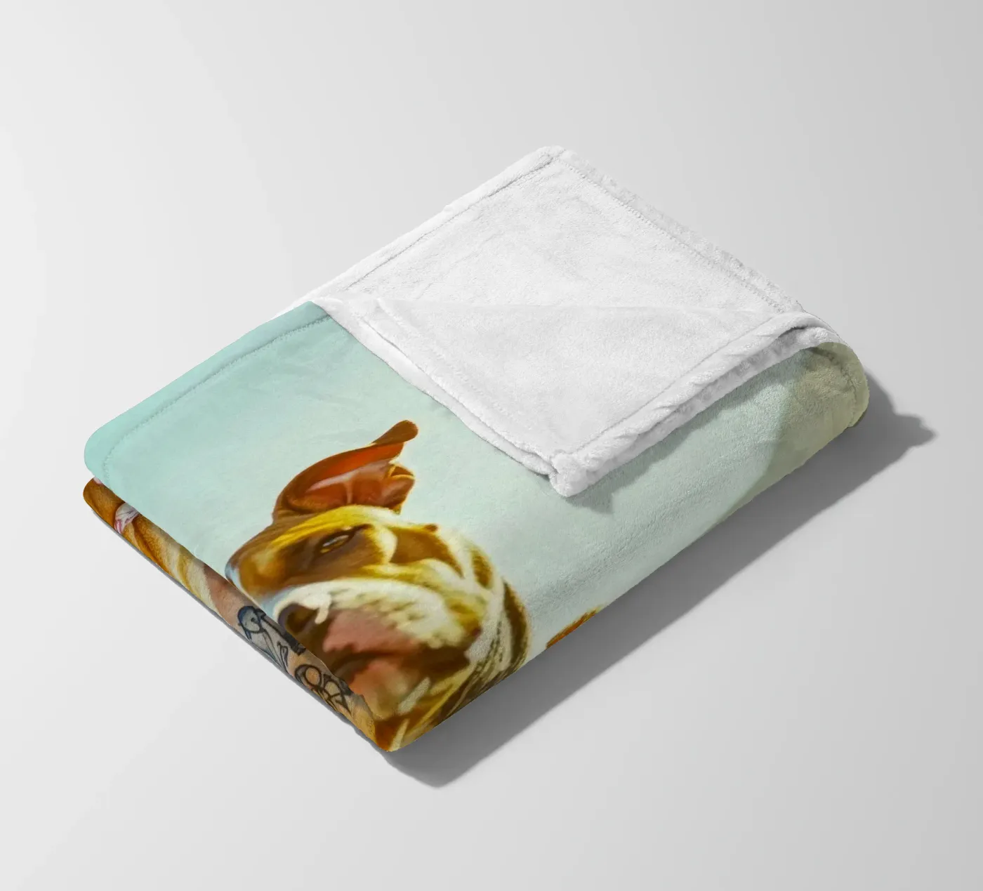 Milo fleecedeken van Affiches Chien Originales – Dogland