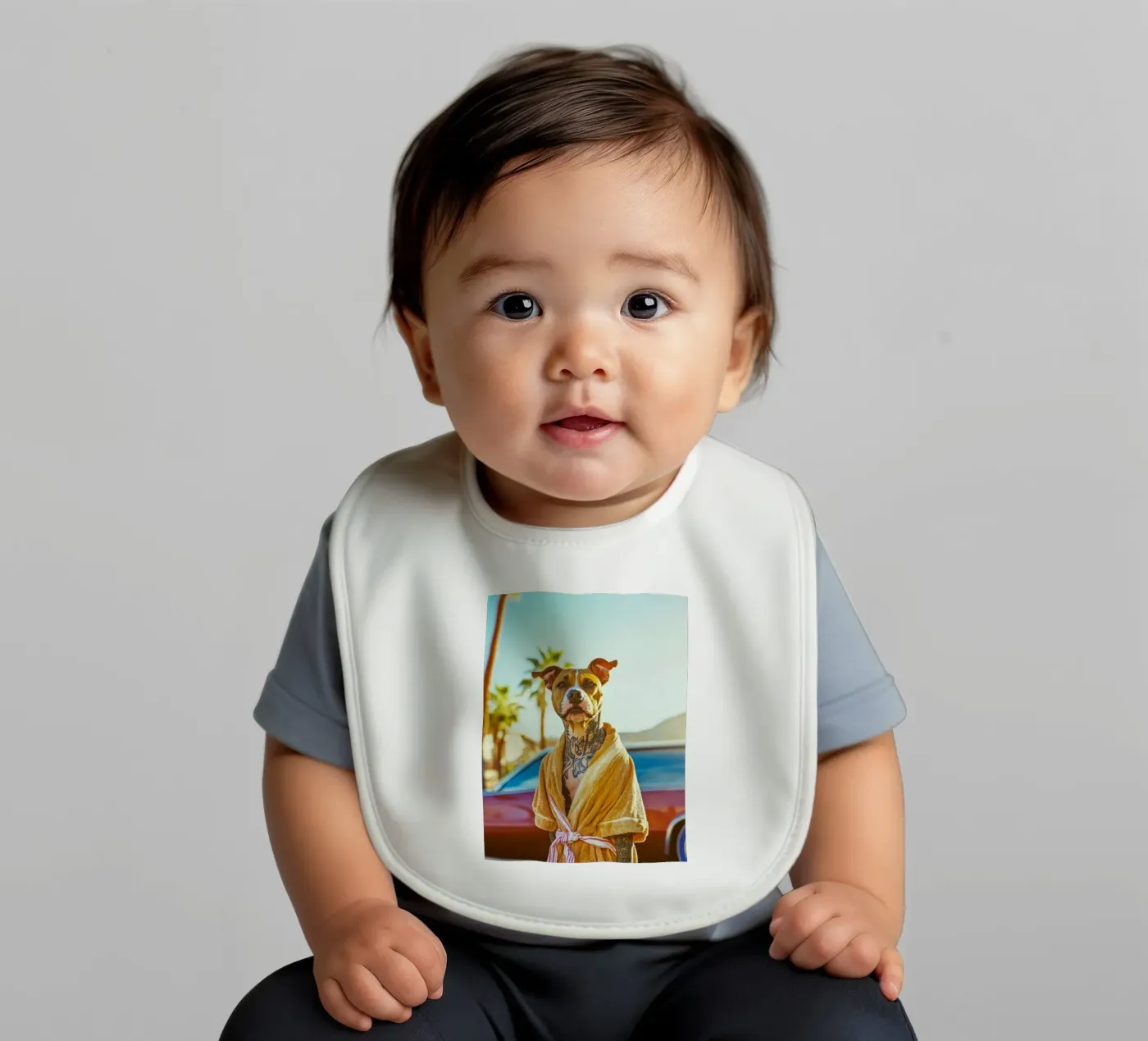 Milo Babylätzchen von Affiches Chien Originales – Dogland