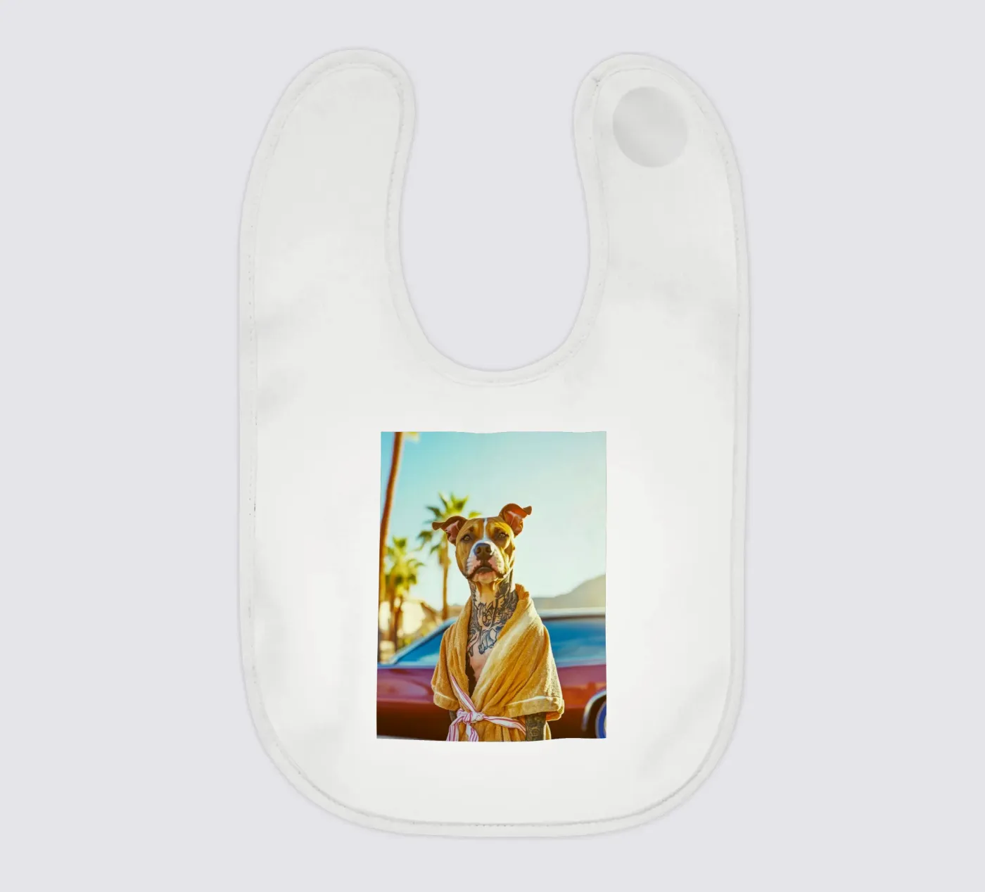Milo Babylätzchen von Affiches Chien Originales – Dogland