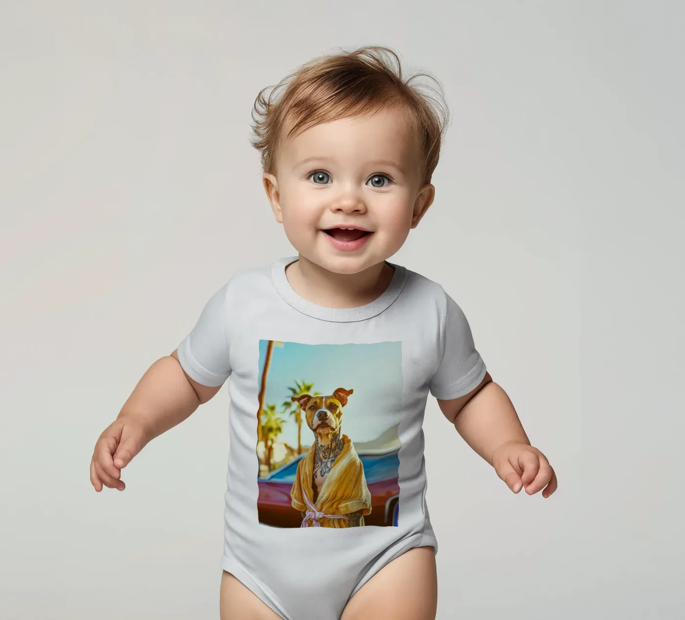 Milo body bébé de Affiches Chien Originales – Dogland