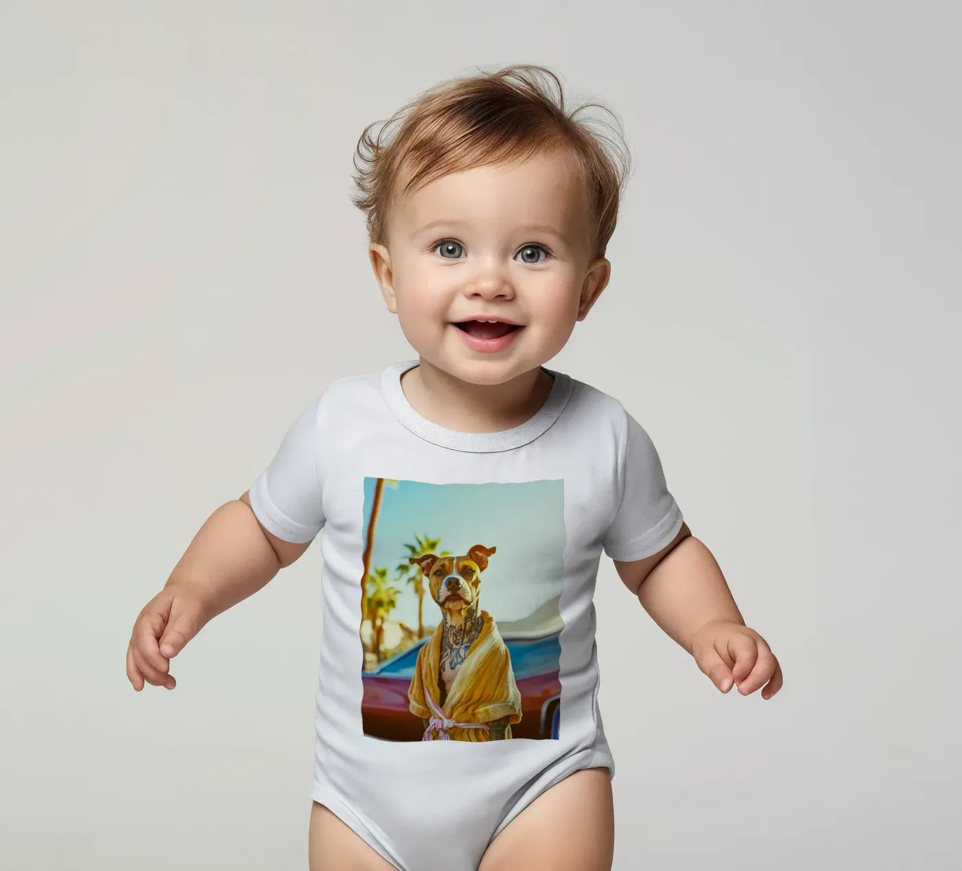 Milo body bébé de Affiches Chien Originales – Dogland
