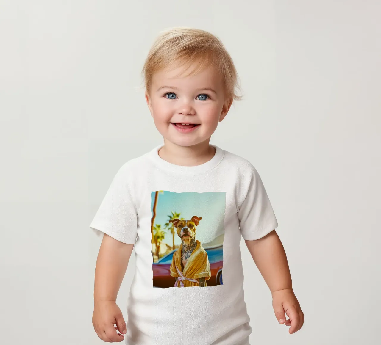 Milo baby t-shirt by Affiches Chien Originales – Dogland