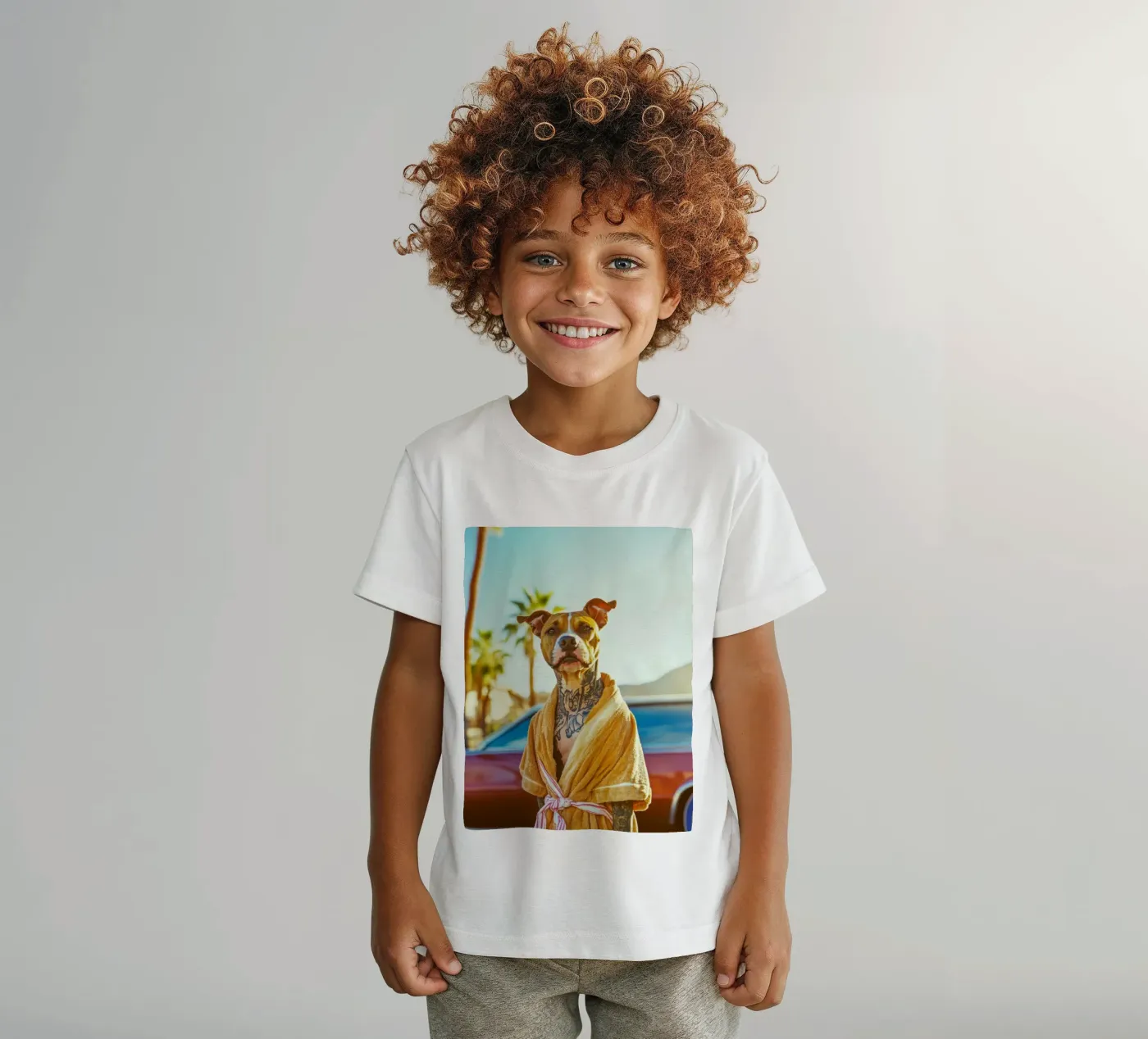 Milo t-shirt bambini da Affiches Chien Originales – Dogland