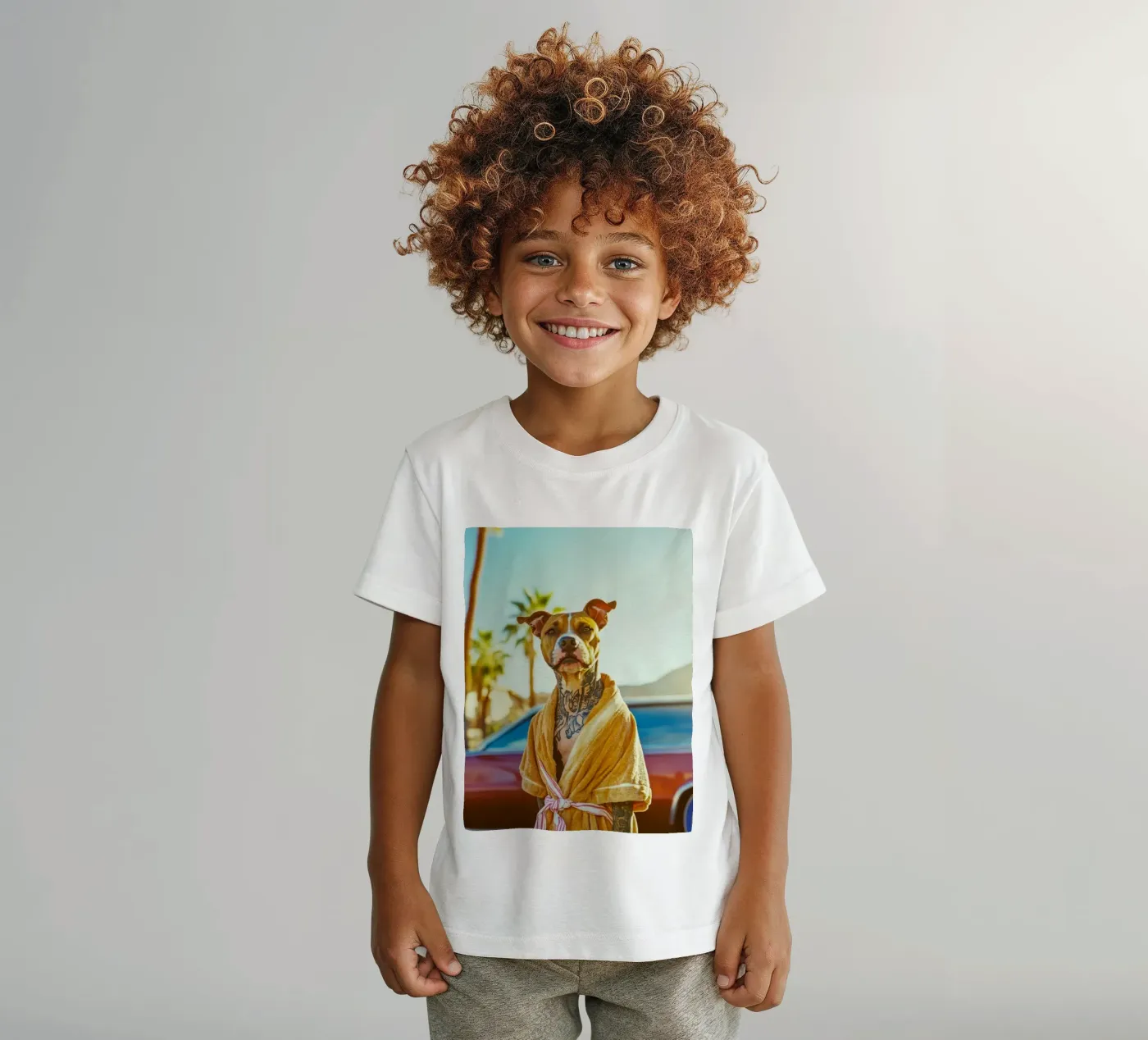 Milo t-shirt bambini da Affiches Chien Originales – Dogland