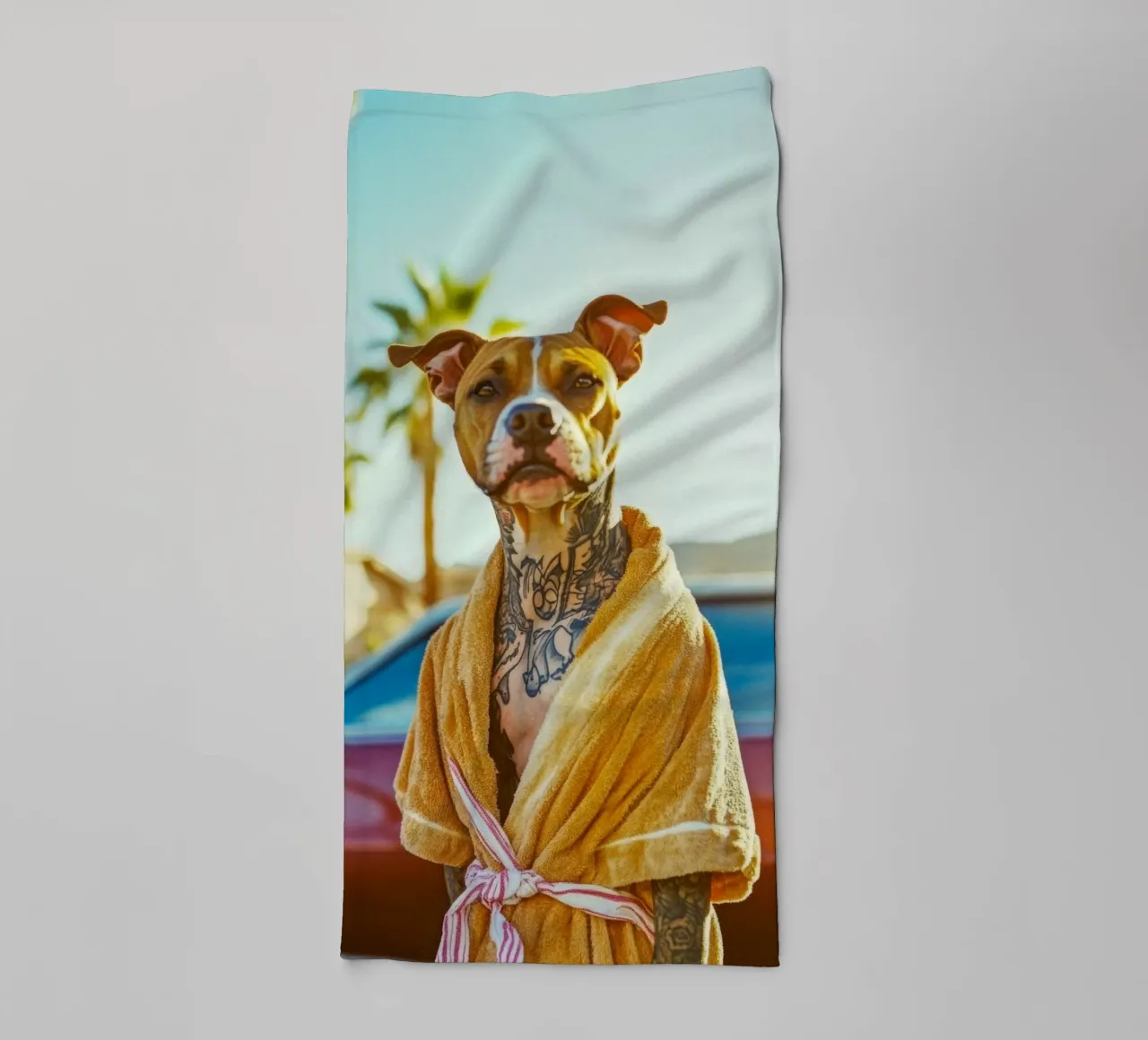 Milo towel by Affiches Chien Originales – Dogland
