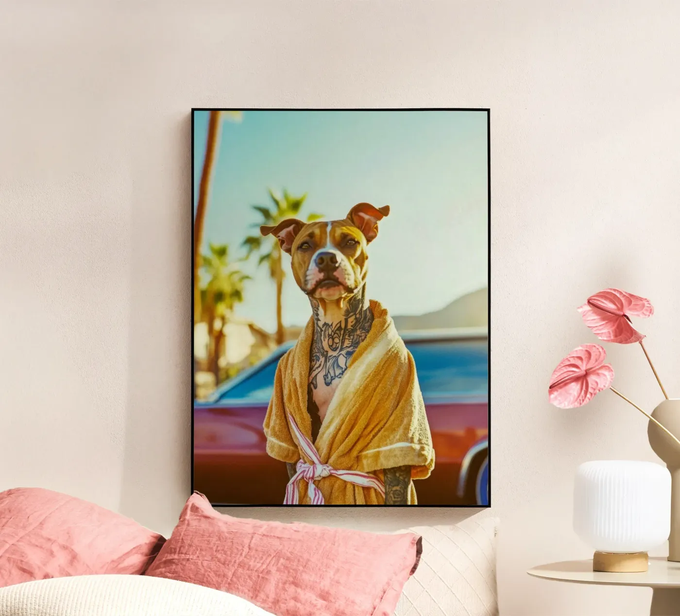 Milo plexiglass da Affiches Chien Originales – Dogland