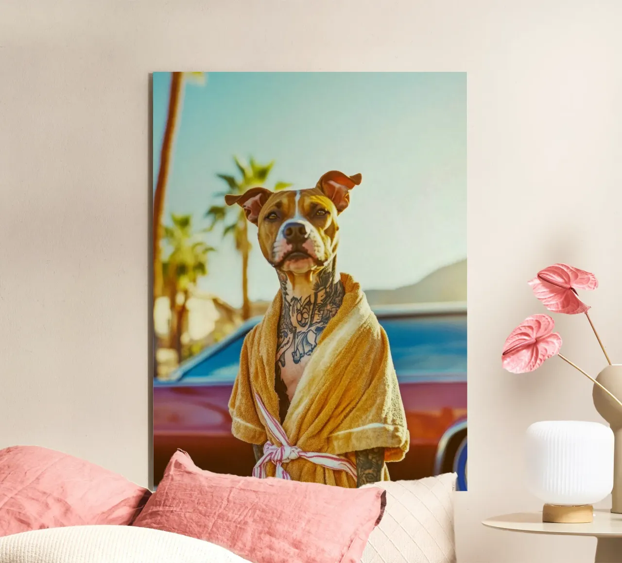 Milo forex plate by Affiches Chien Originales – Dogland