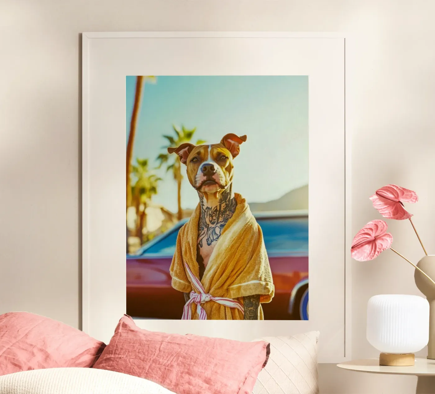 Milo Poster von Affiches Chien Originales – Dogland