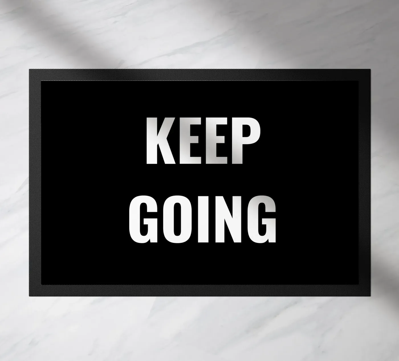 KEEP GOING doormat by Simple