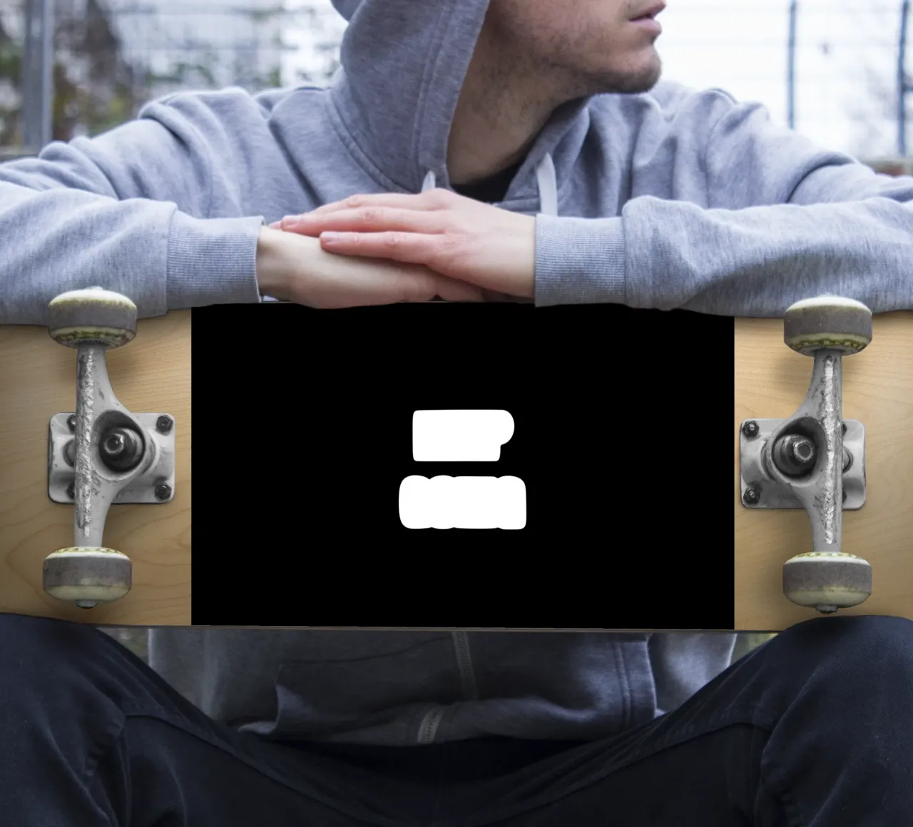 DOORGAAN sticker van Simple