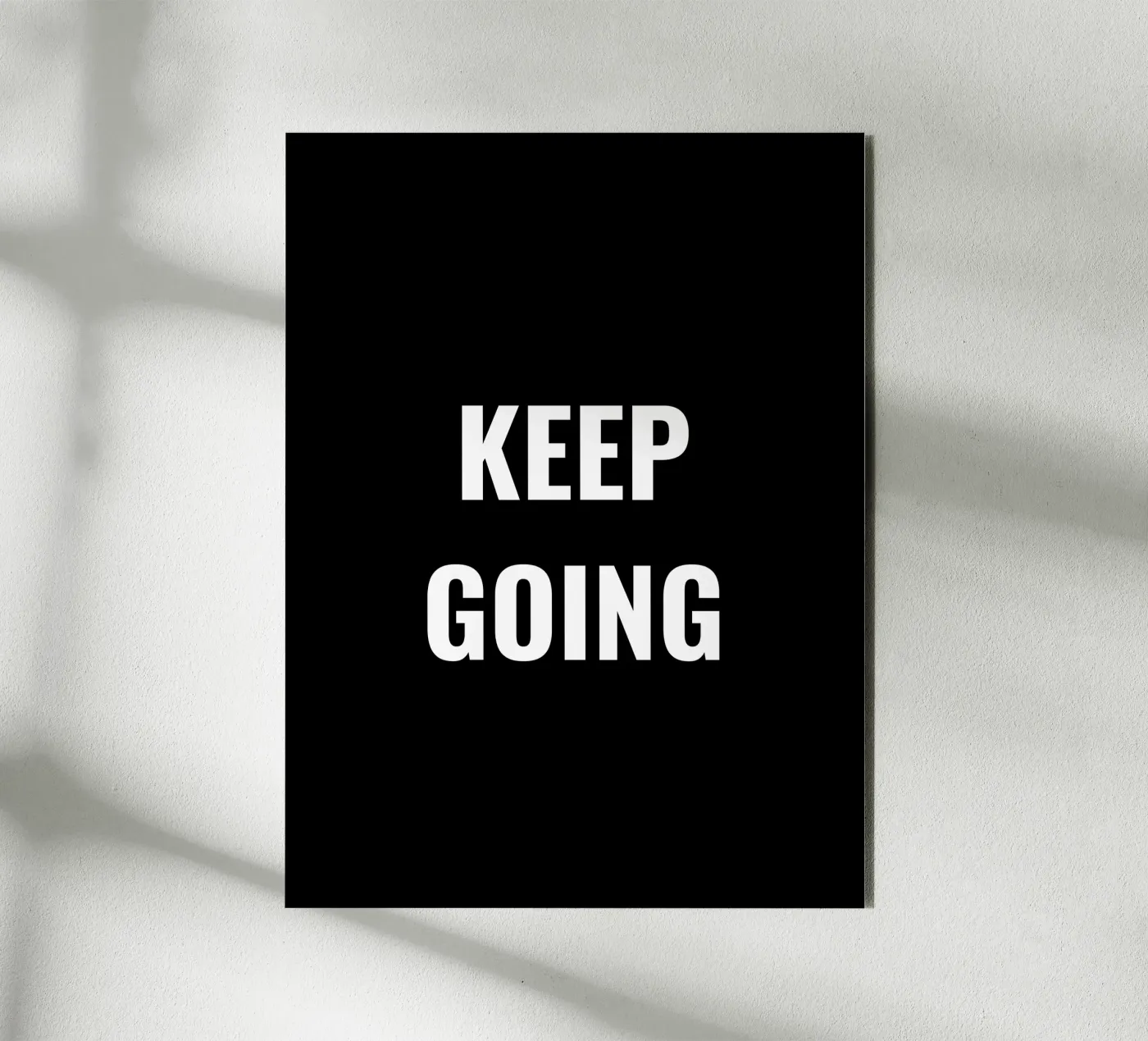 KEEP GOING forex plate by Simple