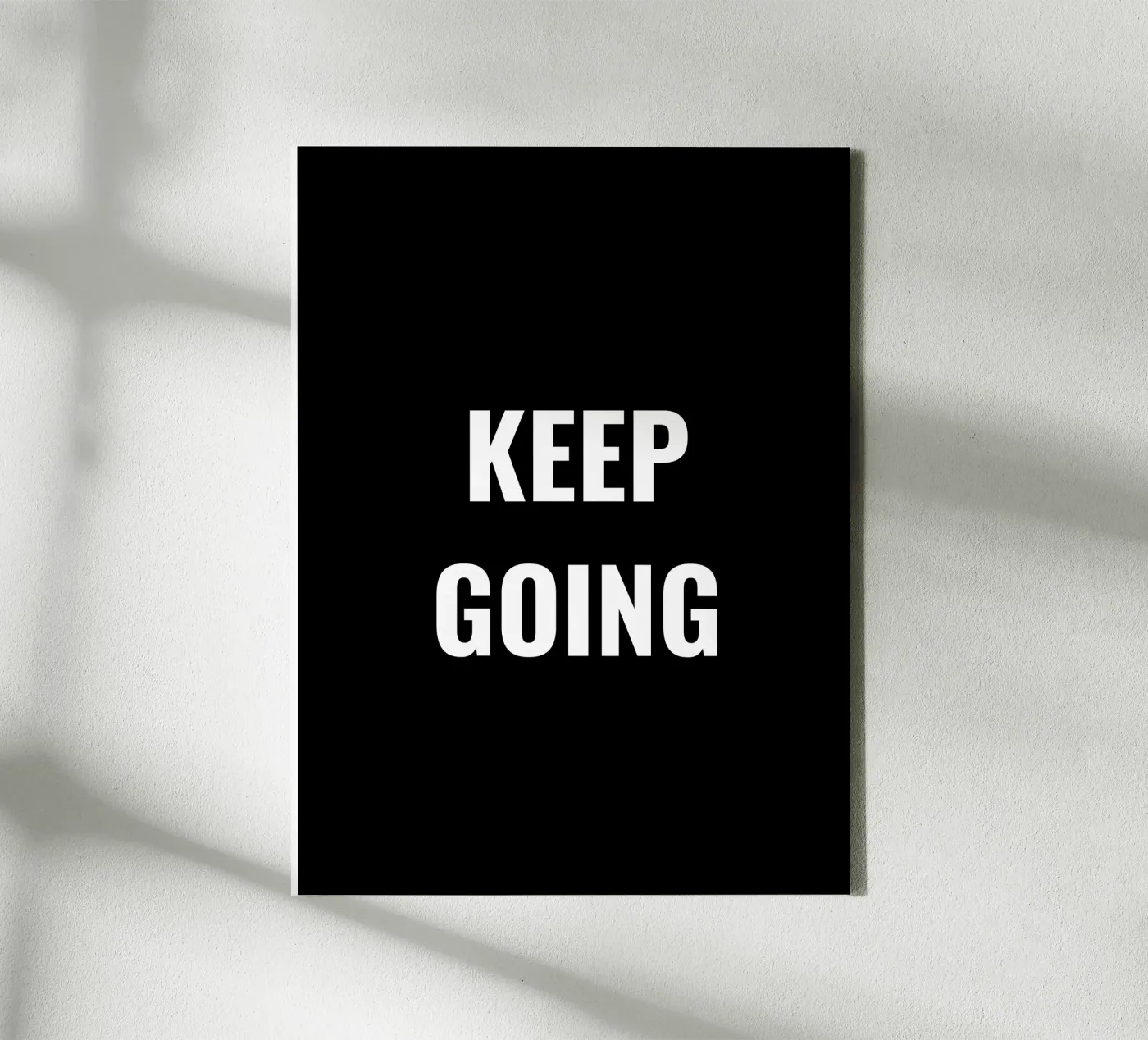 KEEP GOING canvas by Simple