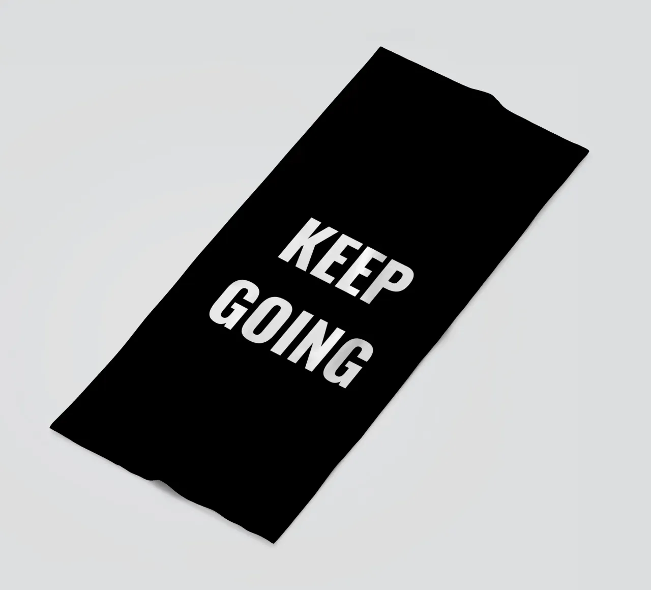 CONTINUARE AD ANDARE AVANTI telo mare da Simple