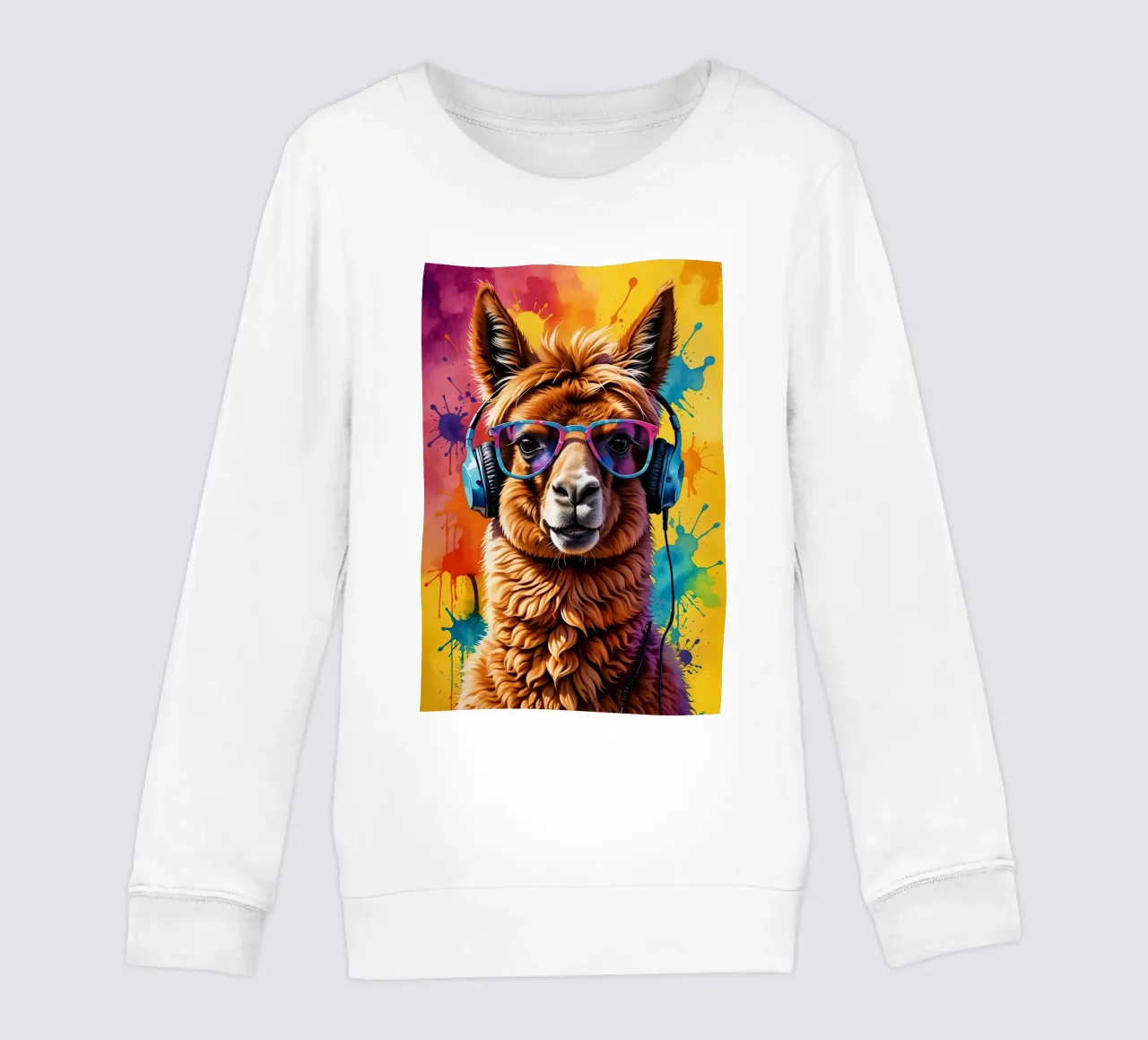 Lama in cuffia felpa bambino da MakArena