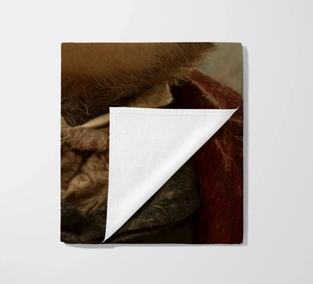 Faultier cowboy, retro Gemälde telo mare da SlothStella