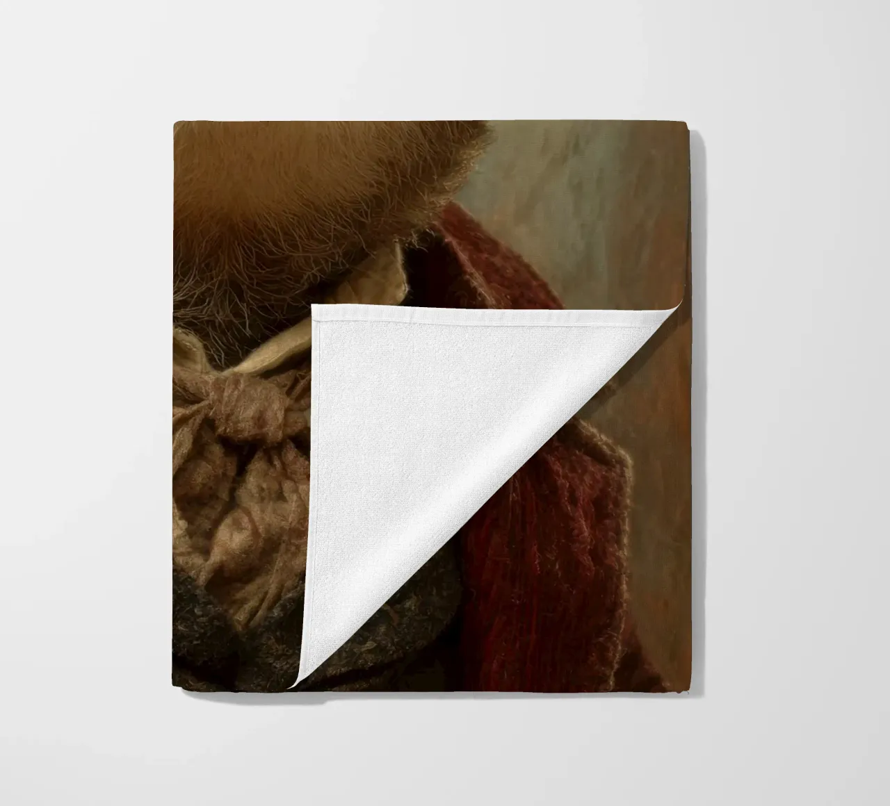 Faultier cowboy, retro Gemälde telo mare da SlothStella