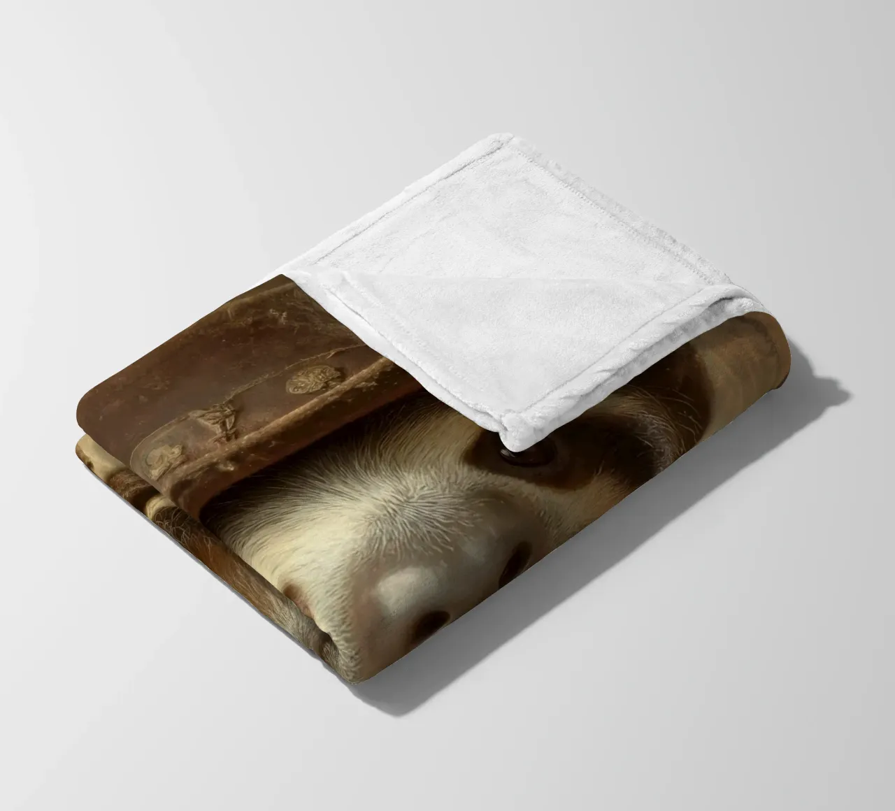 Faultier cowboy, retro Gemälde coperta in pile da SlothStella