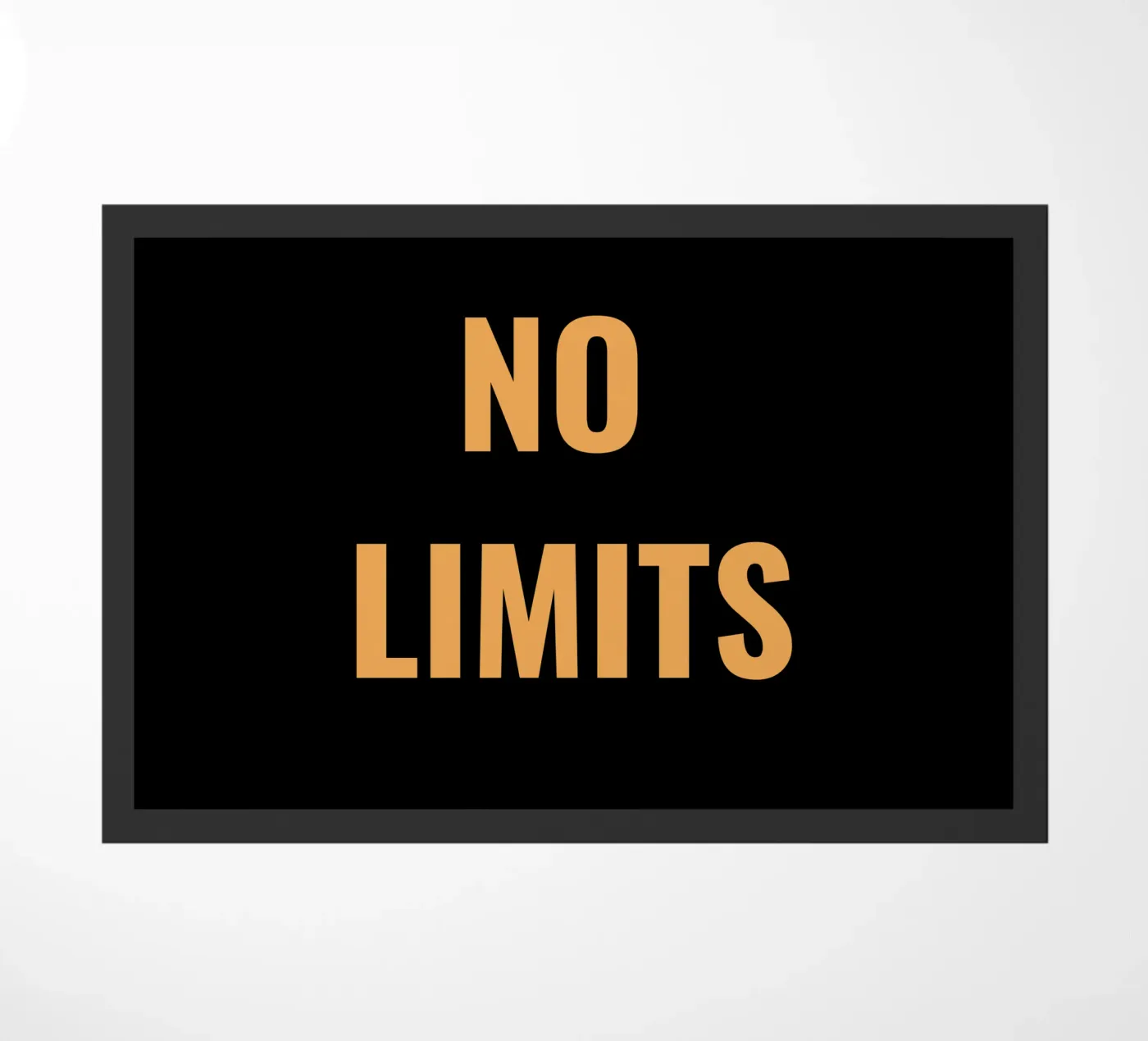 NO LIMITS deurmat van Simple