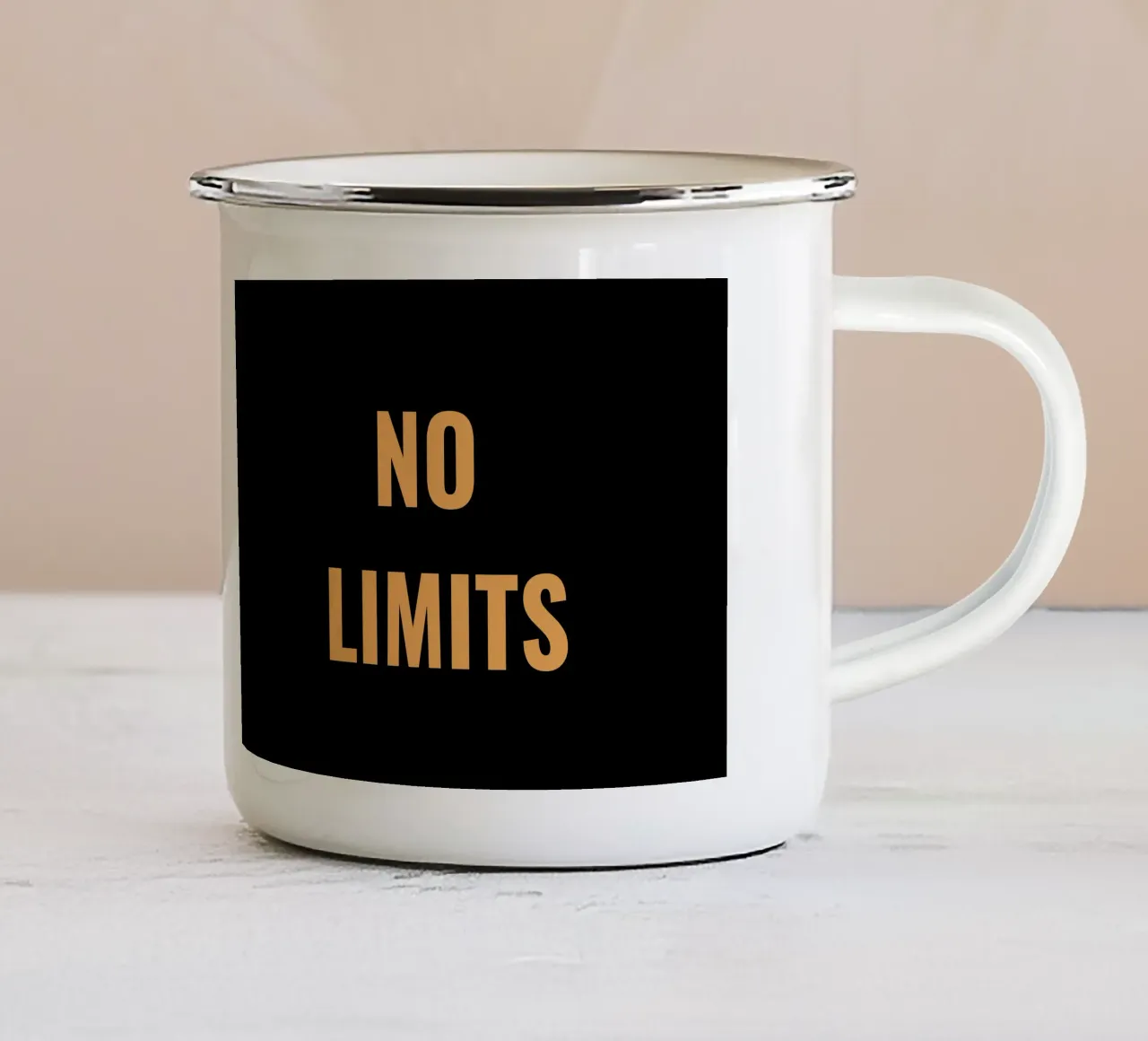 NO LIMITS tazza in smalto da Simple