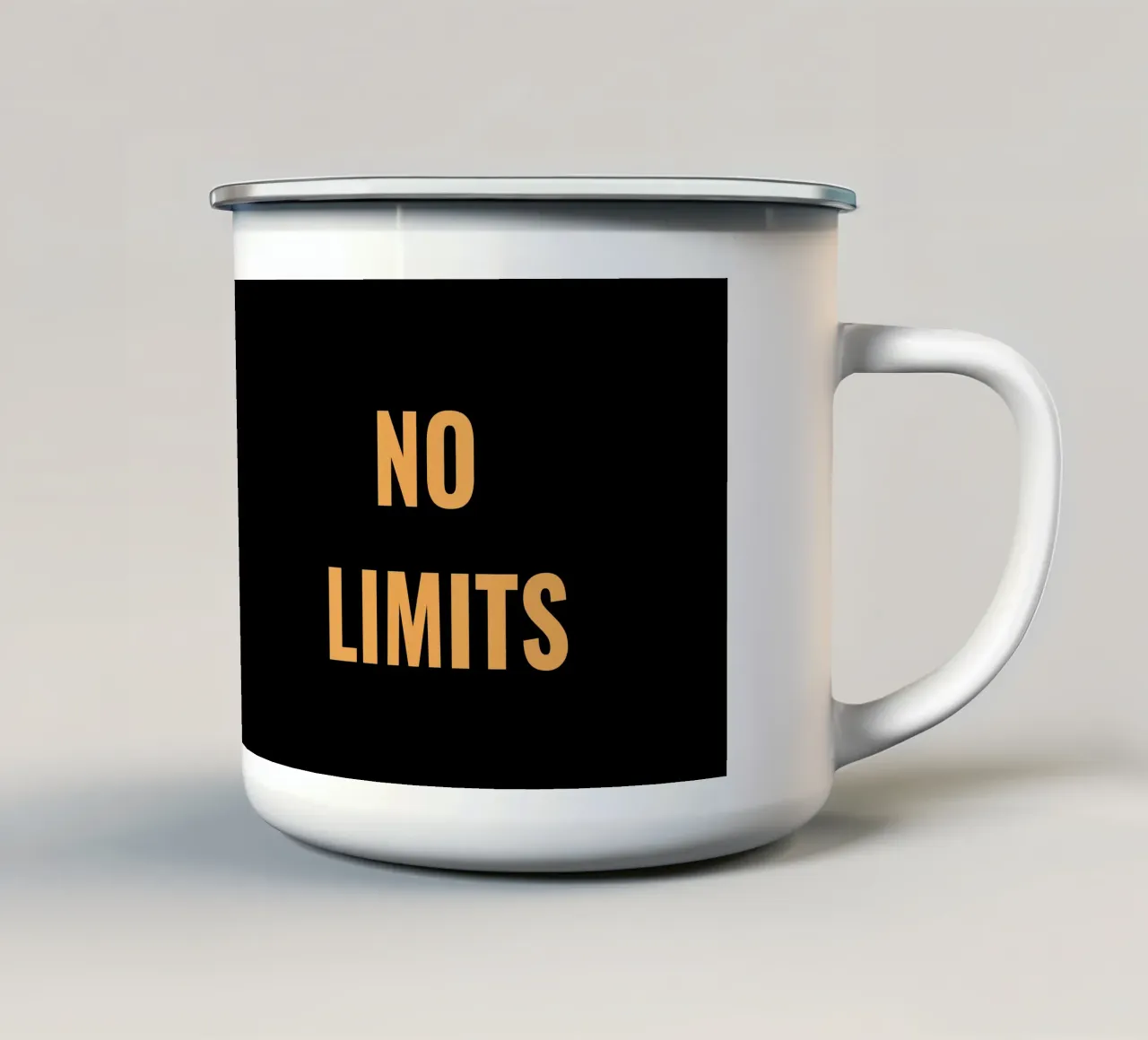 NO LIMITS tazza in smalto da Simple