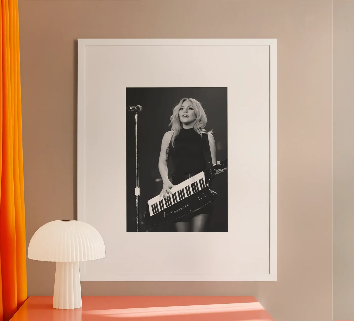 Lady Gaga poster da Music Vibes