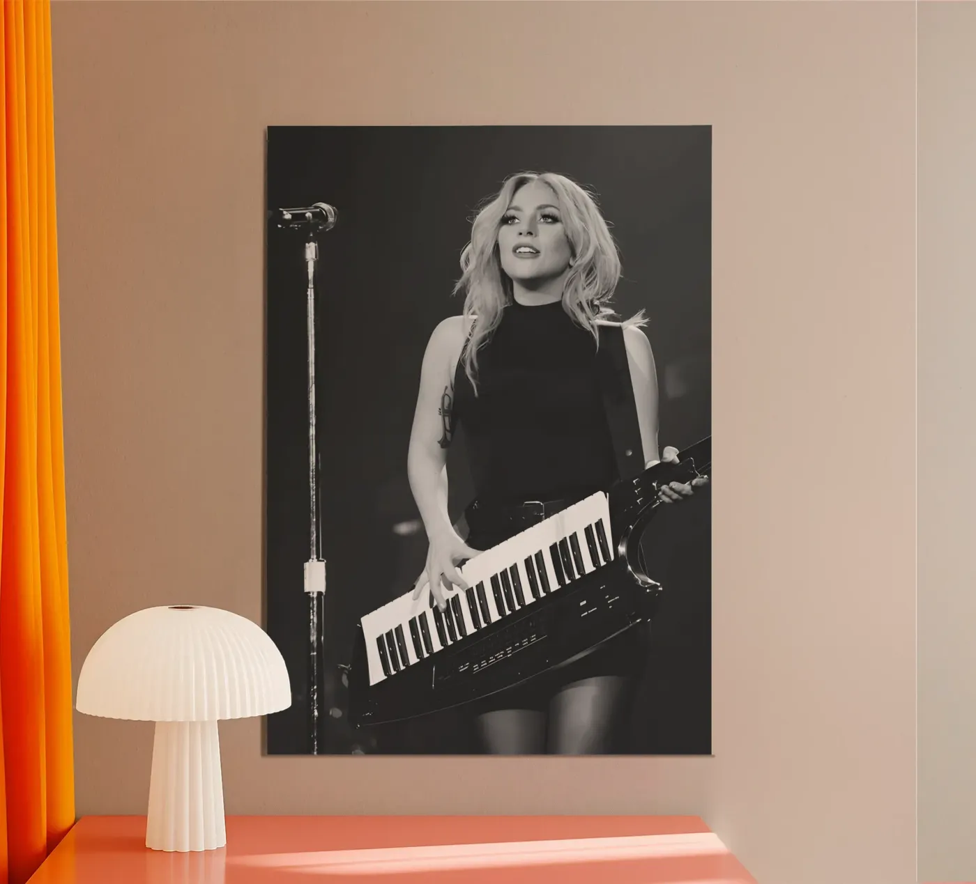 Lady Gaga poster da Music Vibes