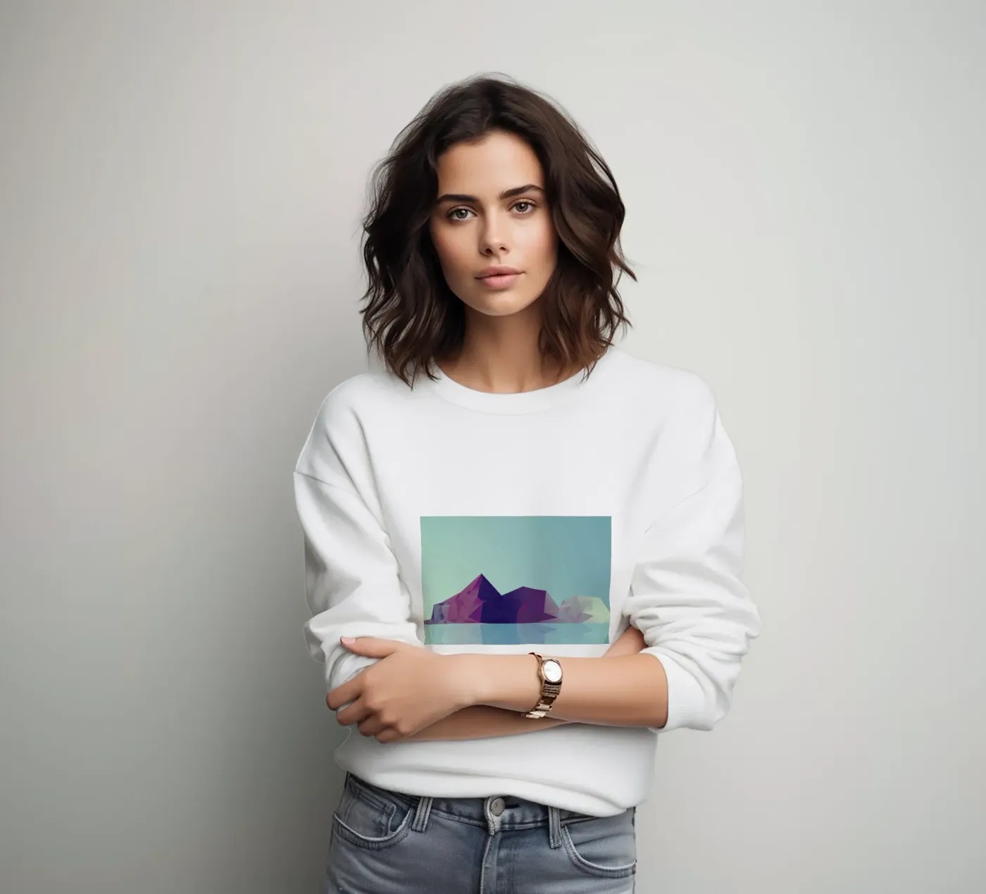 Landscape Study sweatshirt by Three Of The Possessed