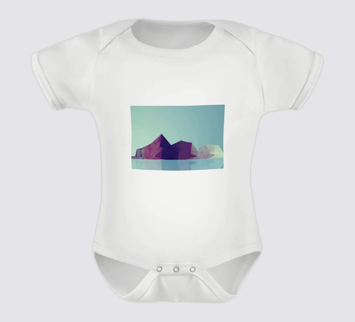 Landscape Study body neonato maniche corte da Three Of The Possessed