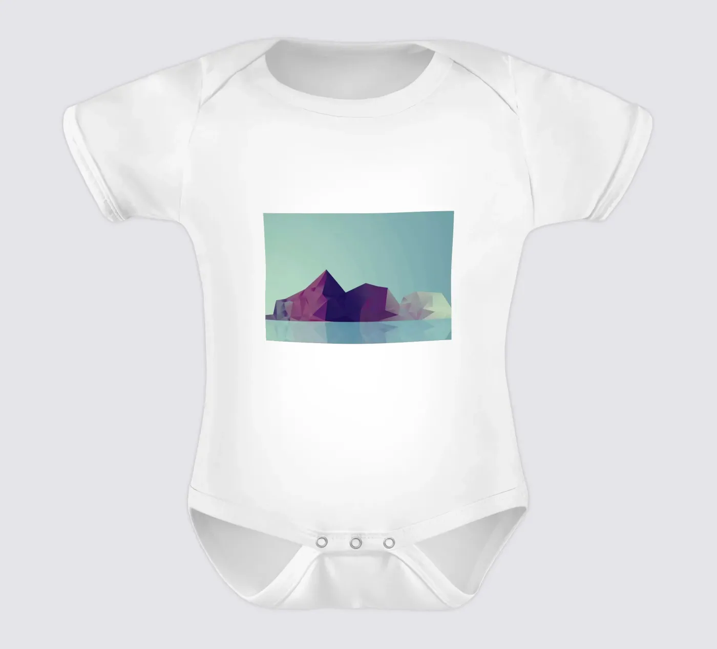 Landscape Study body neonato maniche corte da Three Of The Possessed