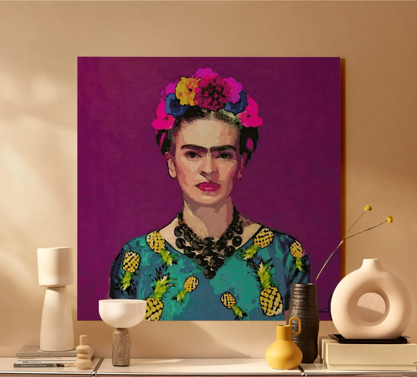 Trendy Frida acrylic glass by Xchange Art Studio