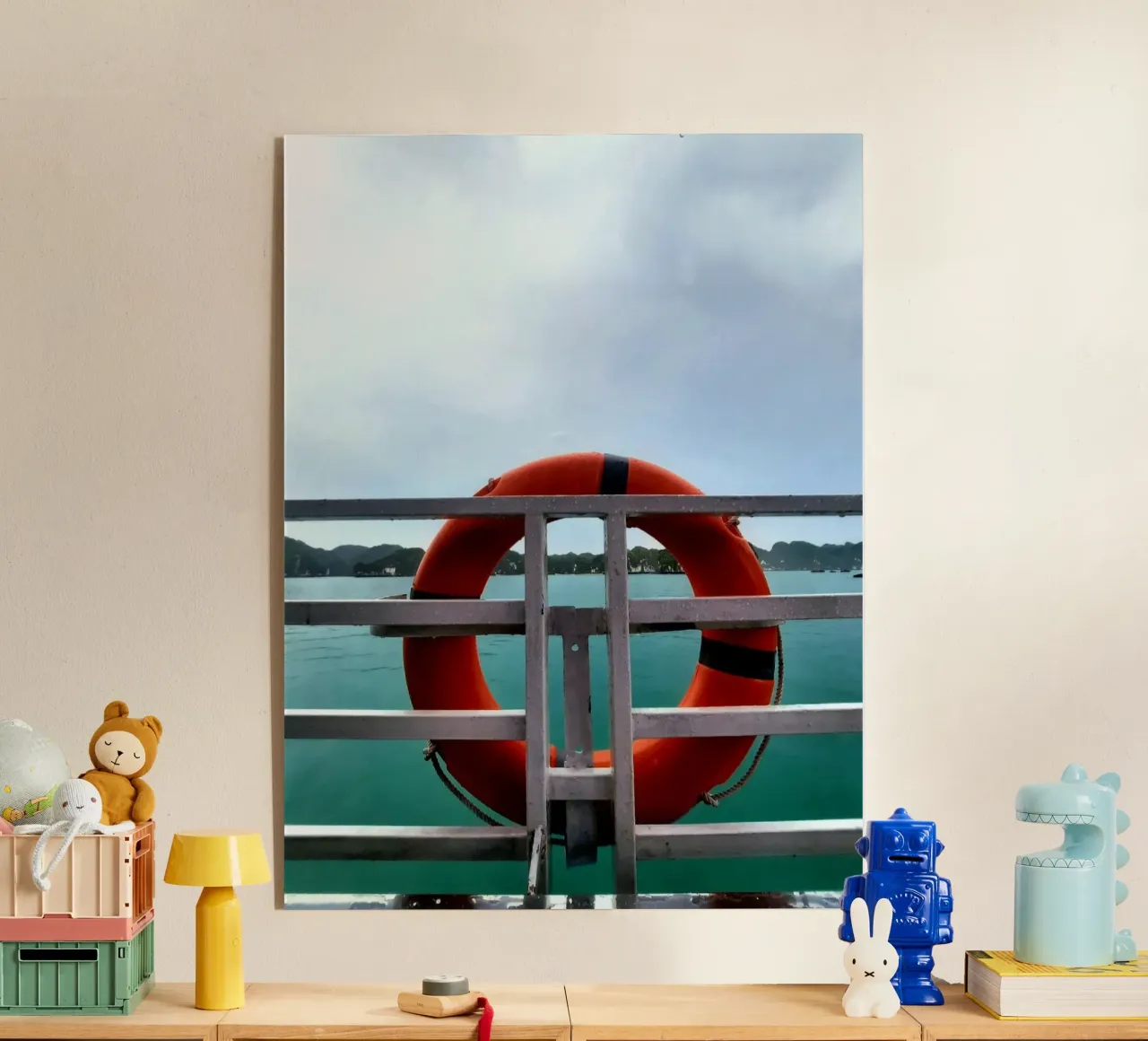 Safety First acrylic glass by Tabea Jule Photography