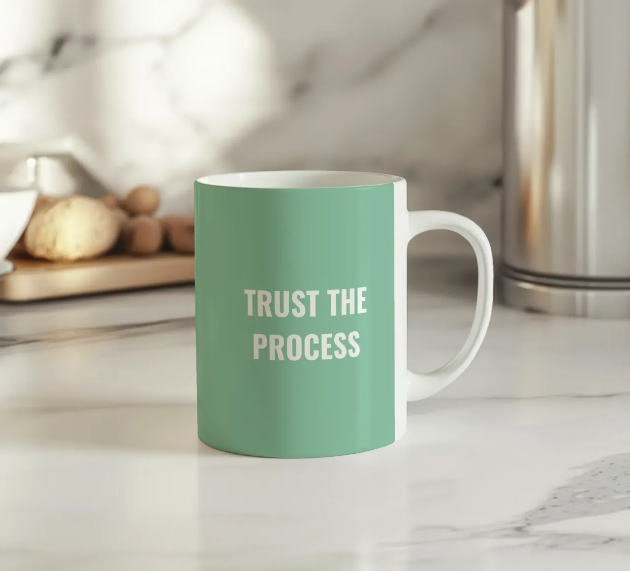 FIDUCIA NEL PROCESSO tazza in ceramica da Simple