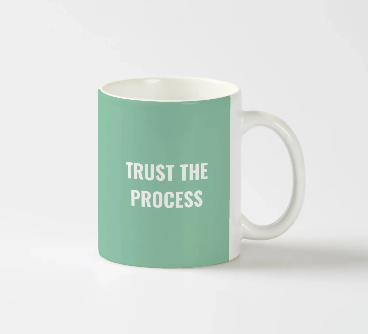 FIDUCIA NEL PROCESSO tazza in ceramica da Simple