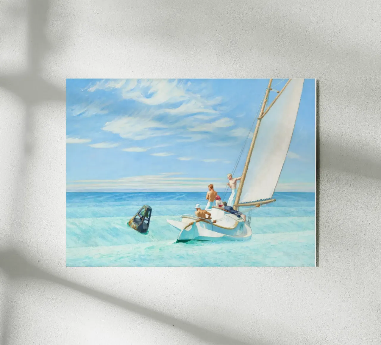 Ground Swell Edward Hopper plexiglass da Chérie Prints