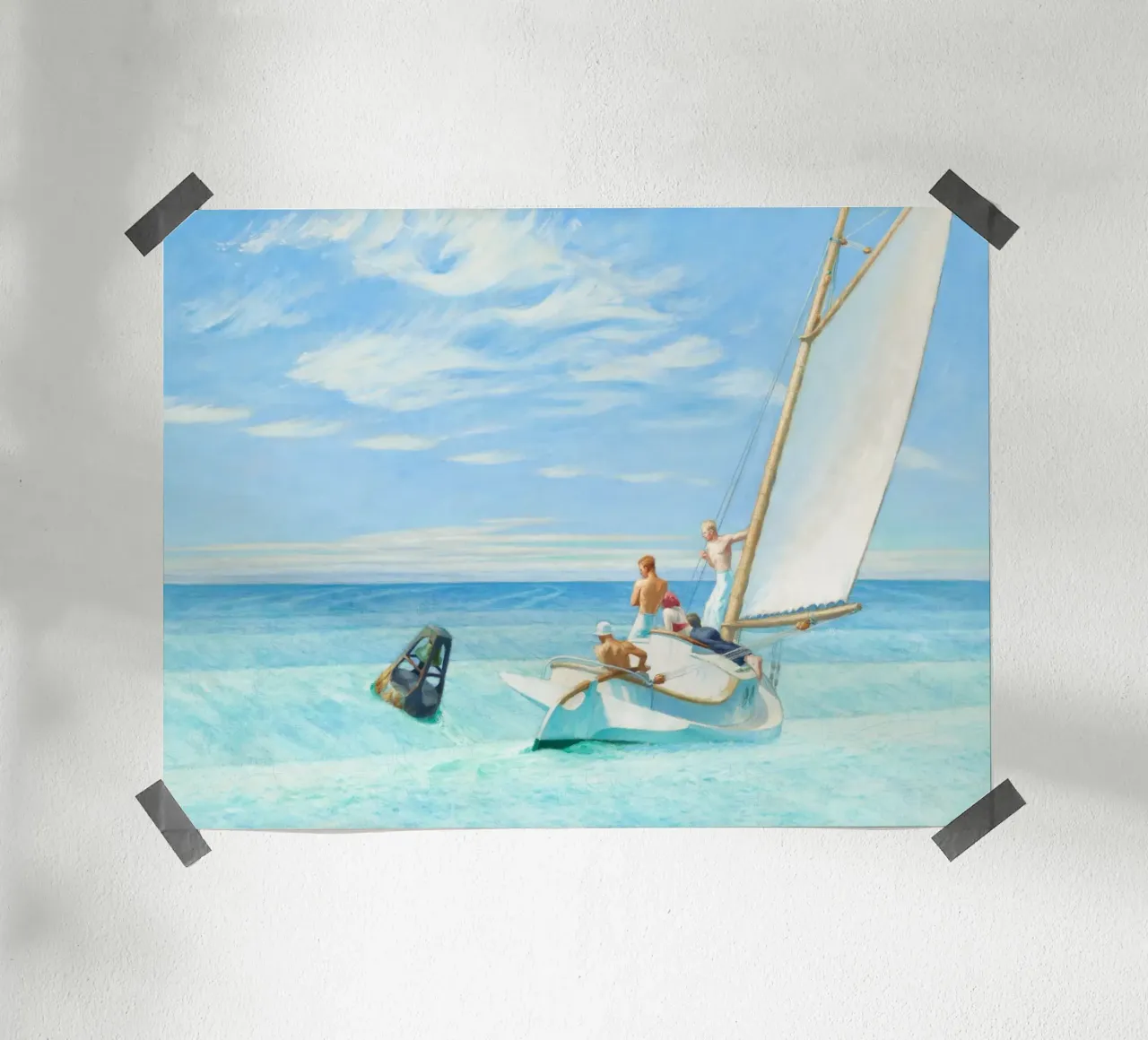 Ground Swell Edward Hopper carta hahnemühle da Chérie Prints