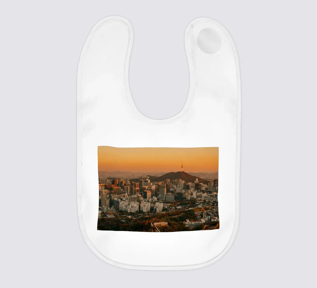 Tramonto a Seul, Corea del Sud bavaglino da mbgraphx2