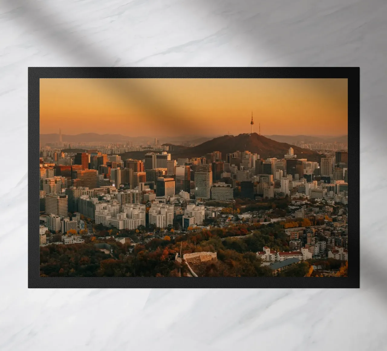 Tramonto a Seul, Corea del Sud zerbino da mbgraphx2