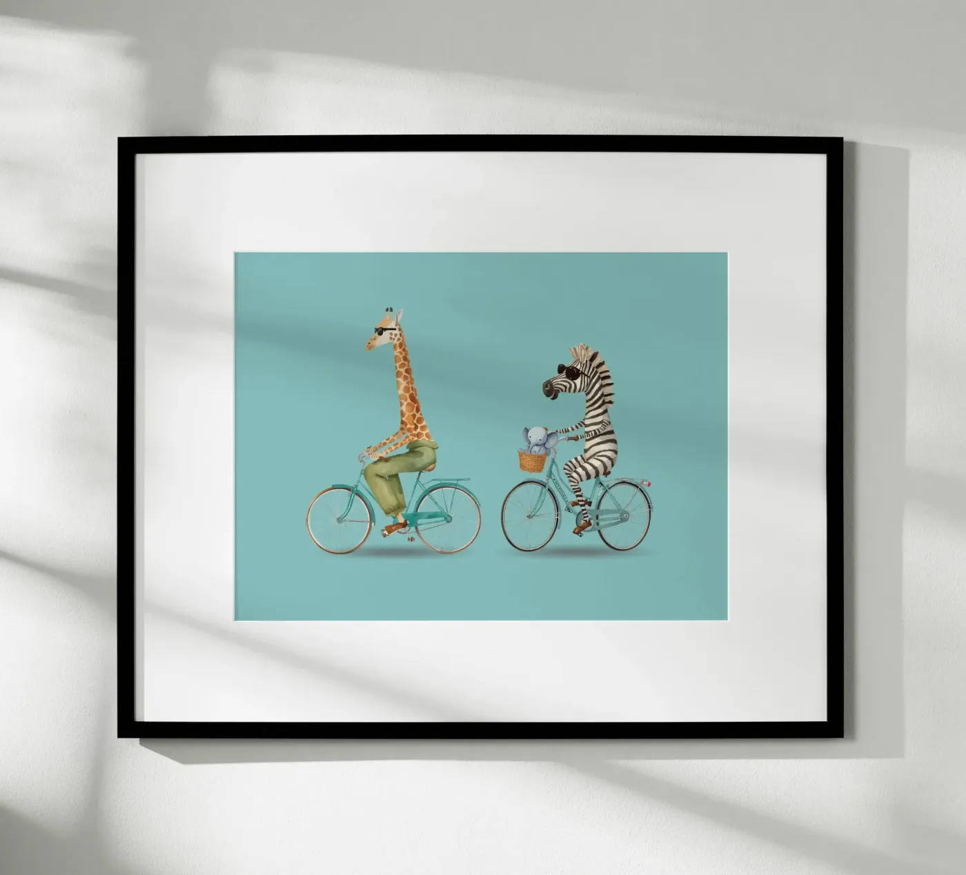 Il tragitto poster da Doodle Dreams Art
