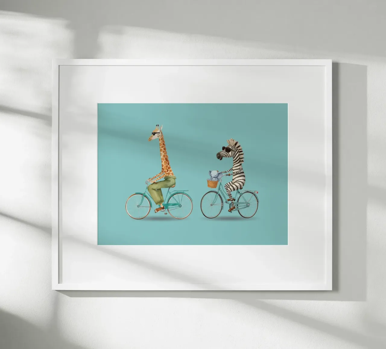 Il tragitto poster da Doodle Dreams Art