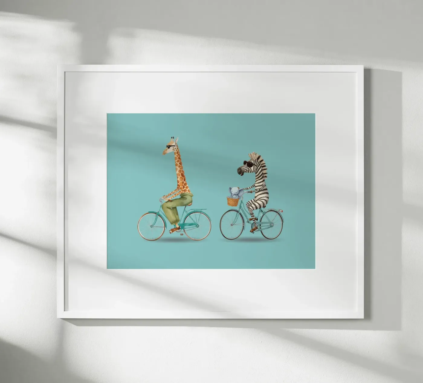 Il tragitto poster da Doodle Dreams Art