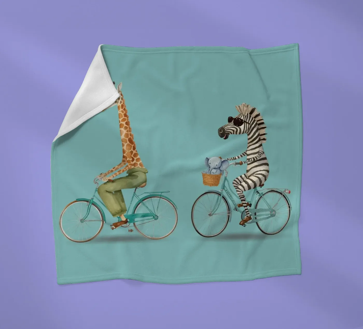 The Commute fleecedeken van Doodle Dreams Art