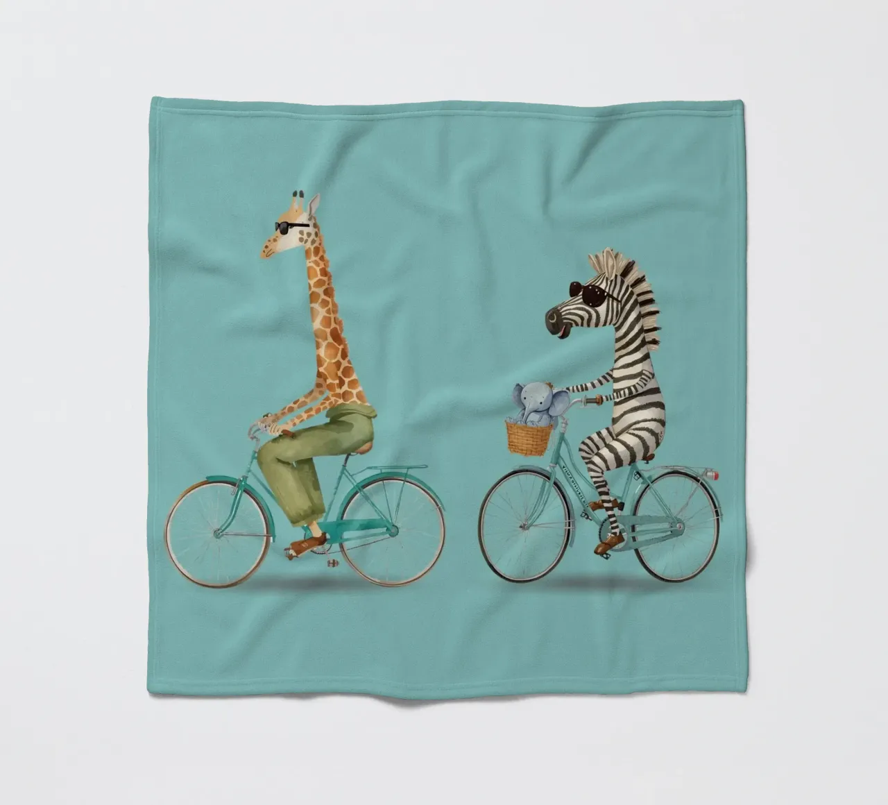 Das Pendeln Fleecedecke von Doodle Dreams Art