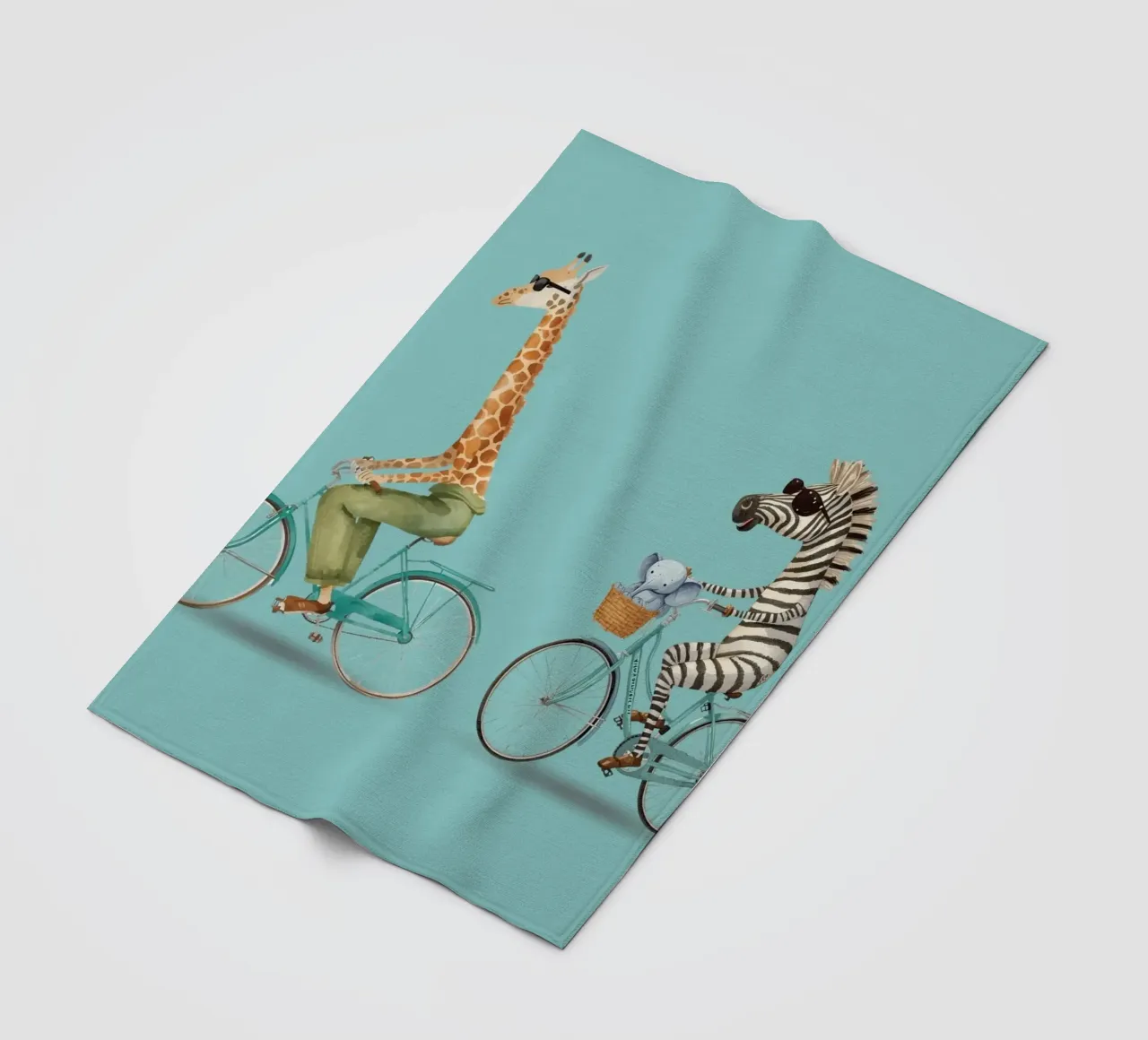 Das Pendeln Fleecedecke von Doodle Dreams Art