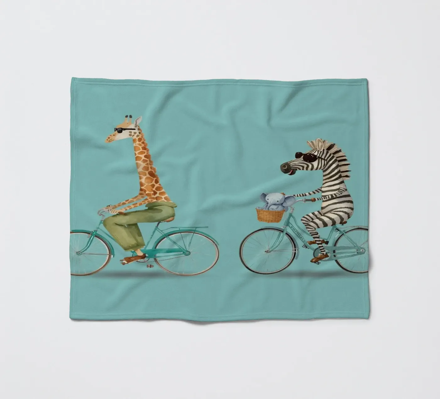 The Commute fleecedeken van Doodle Dreams Art