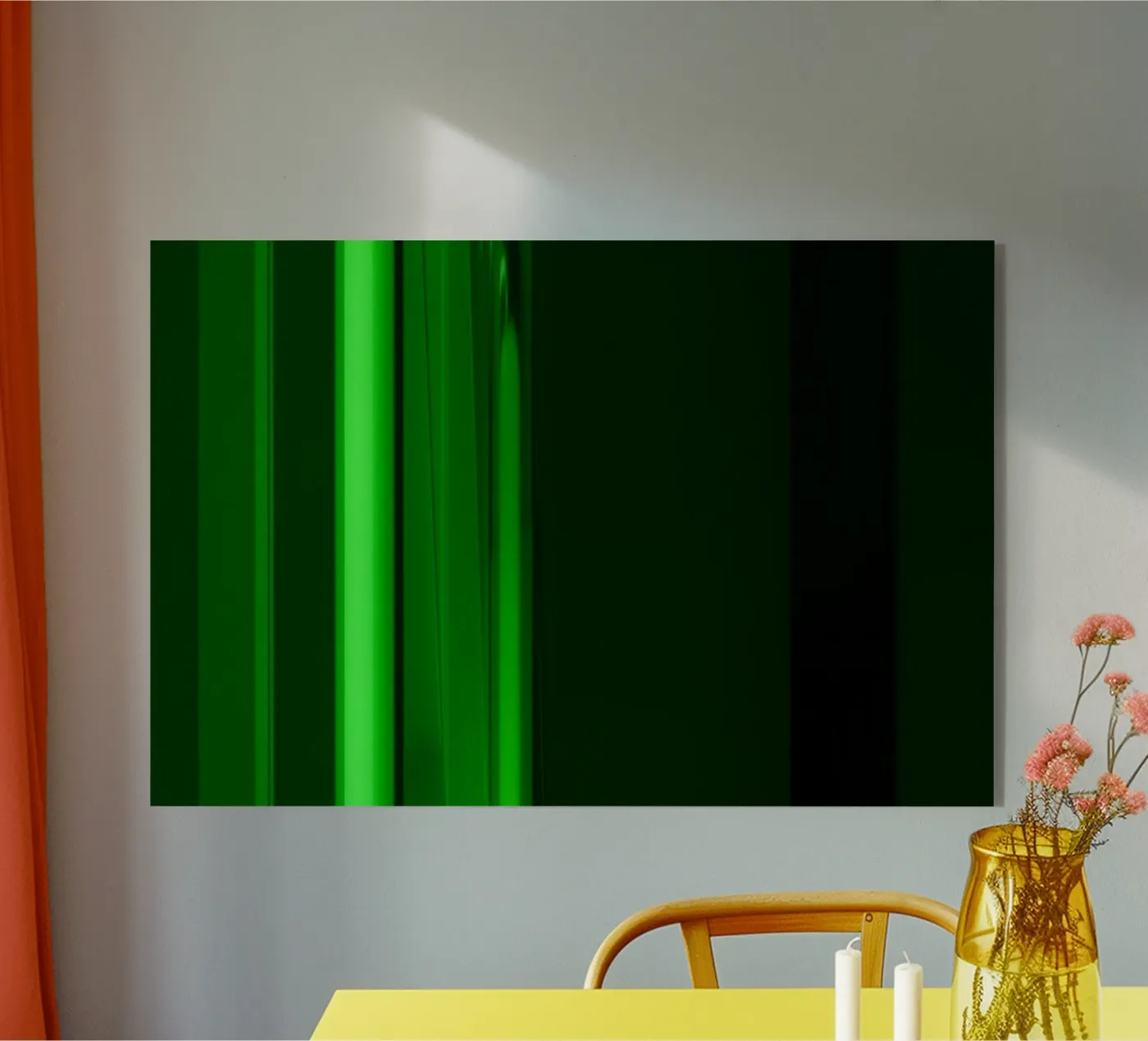 The Green plexiglas de UrbanART