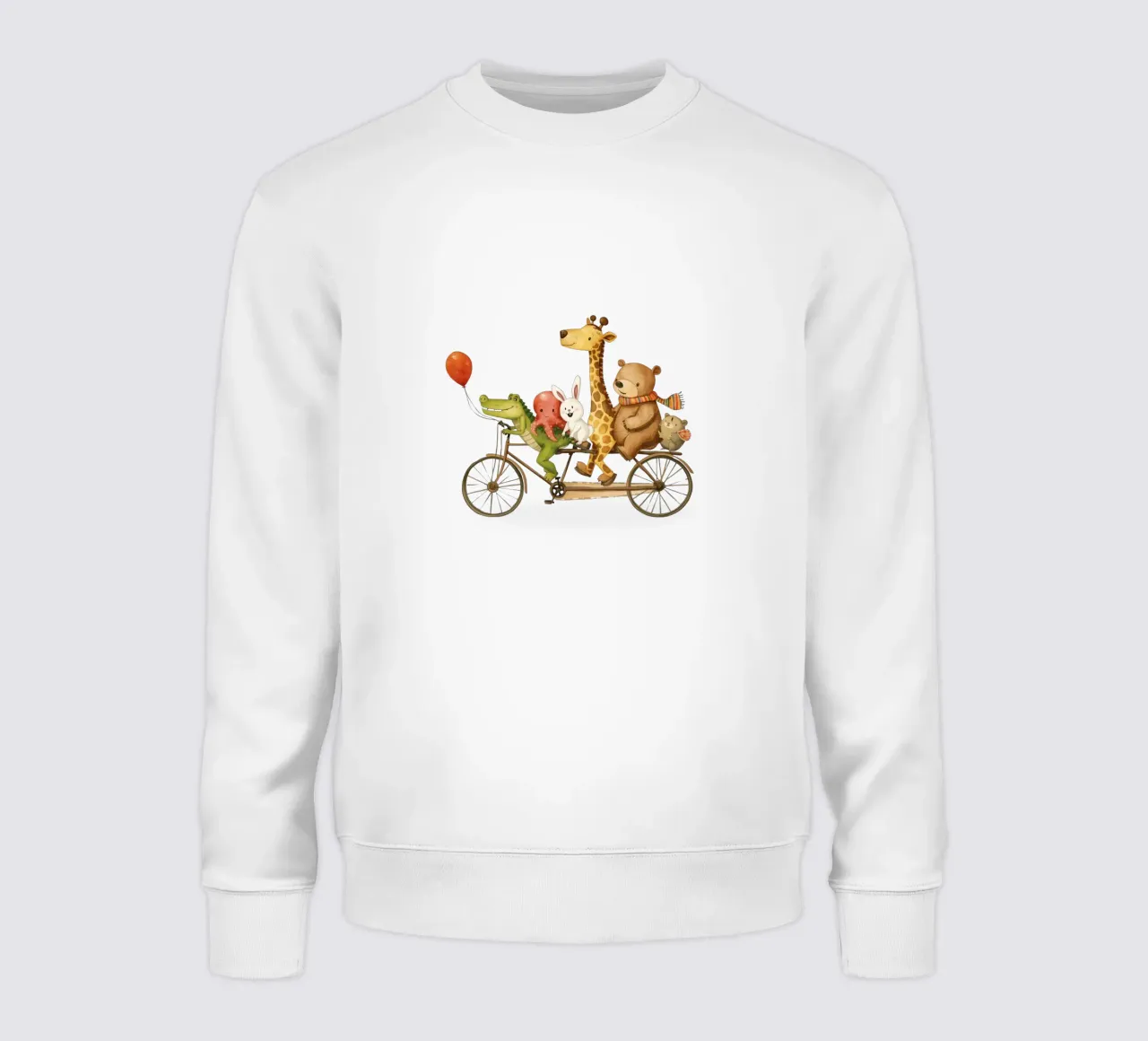 Amici a rotelle felpa da Doodle Dreams Art