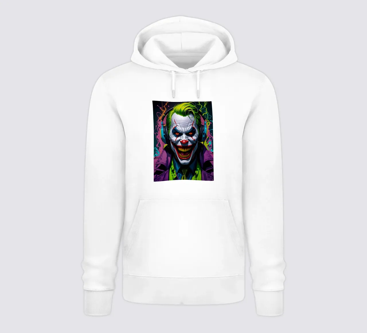 Clown in cuffia felpa con cappuccio da MakArena