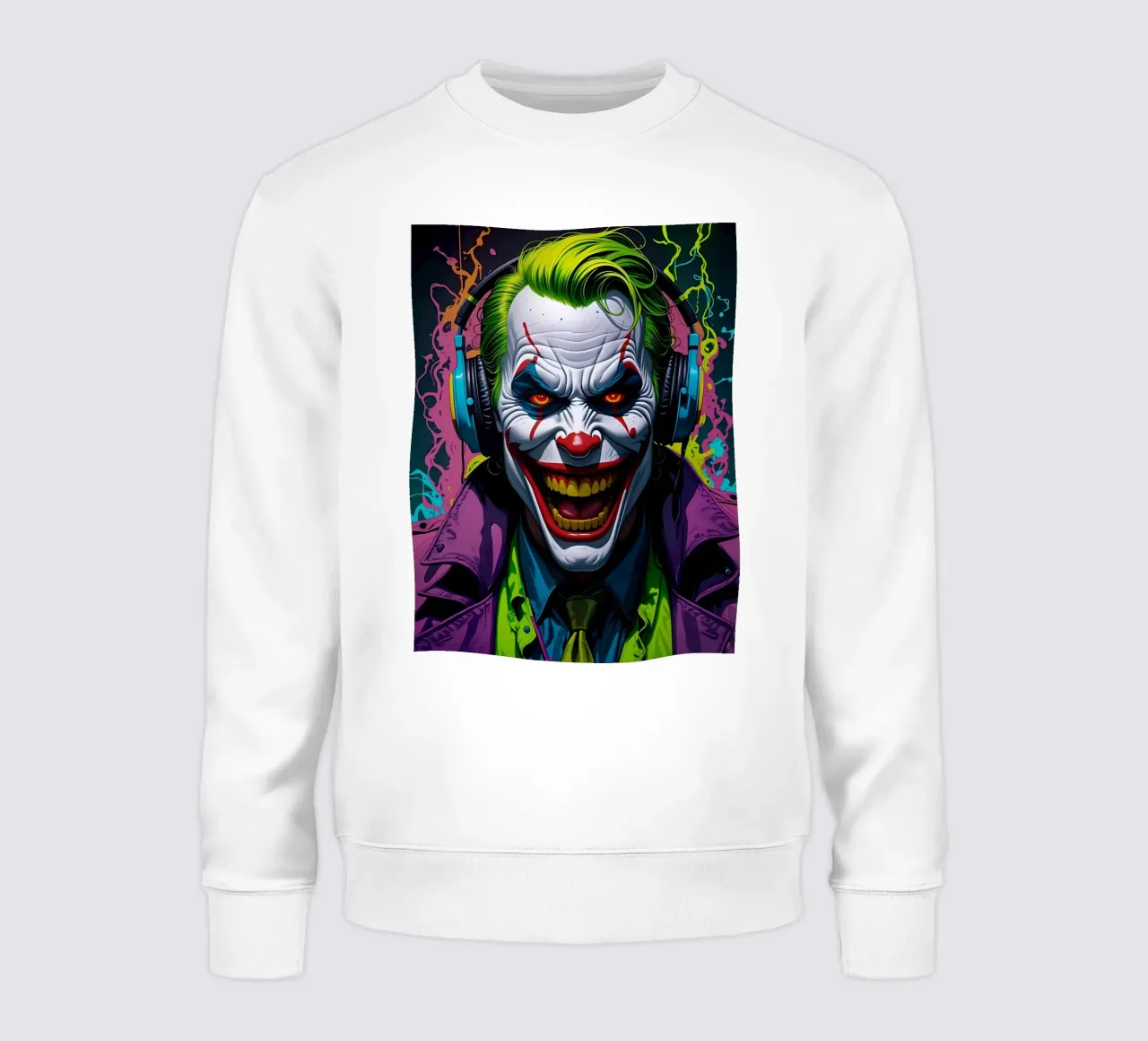 Clown in cuffia felpa da MakArena