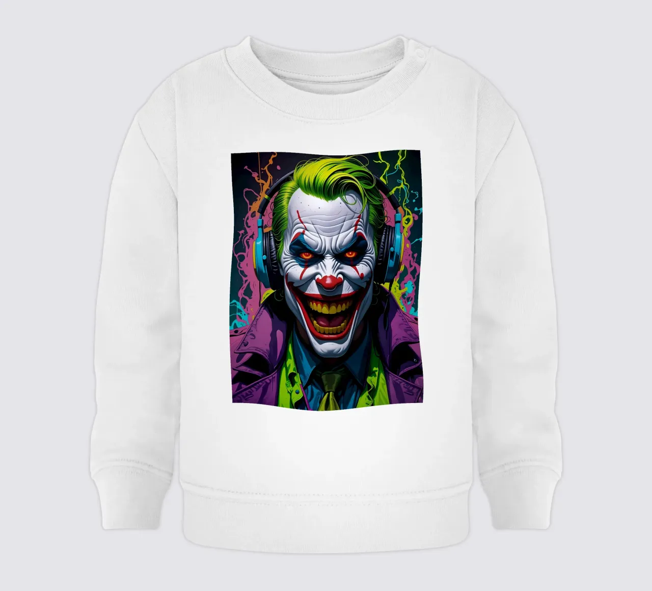 Clown in cuffia felpa neonato da MakArena